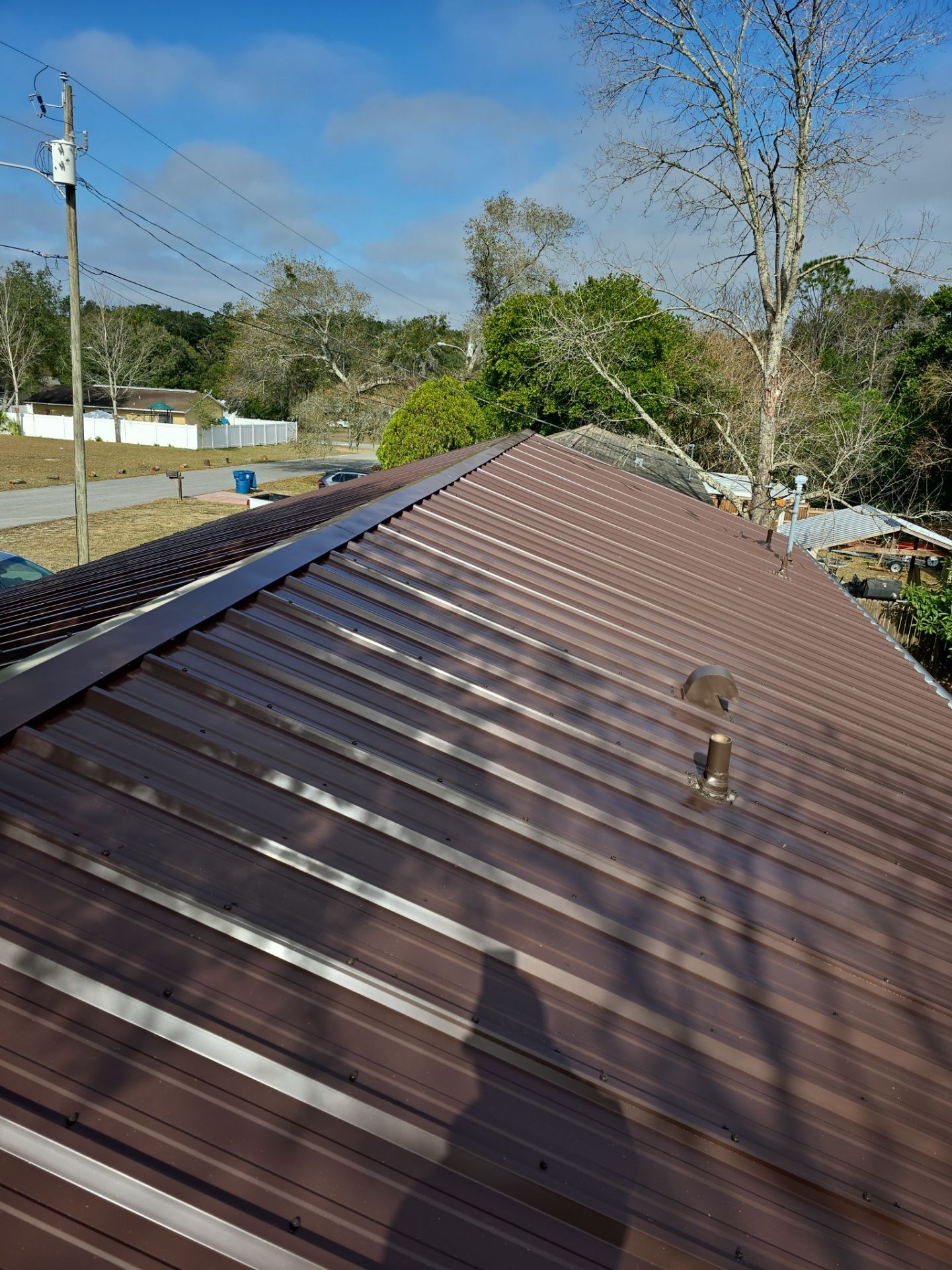 Residential Metal Roof Replacement Brooksville FL
