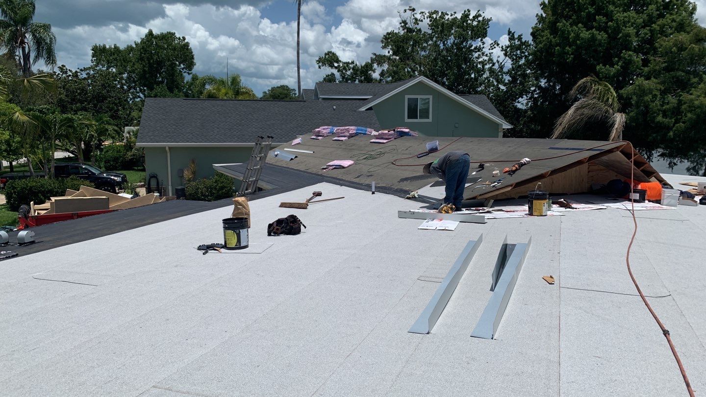 Flat/low slope modified Reroof Dunedin FL