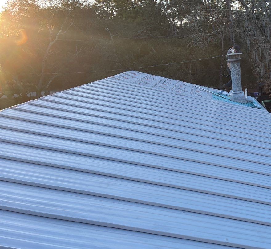 Residential Metal Roof Replacement Spring Hill FL